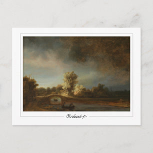 Rembrandt van Rijn #445 - Fine Art Postkarte