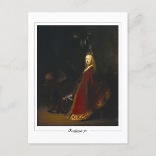 Rembrandt van Rijn #497 - Fine Art Postkarte