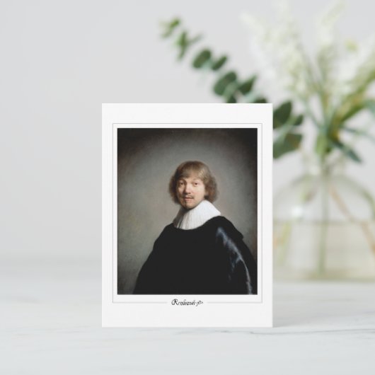 Rembrandt van Rijn #513 - Fine Art Postkarte (Stehend Vorderseite)