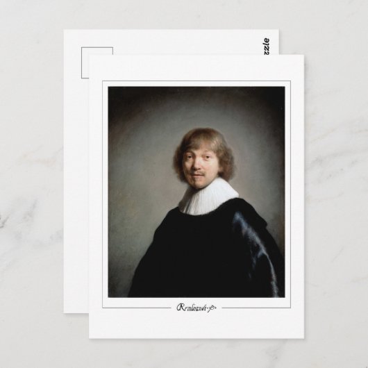 Rembrandt van Rijn #513 - Fine Art Postkarte (Vorne/Hinten)