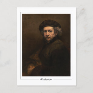 Rembrandt van Rijn #543 - Fine Art Postkarte