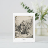 Rembrandt van Rijn #556 - Fine Art Postkarte (Stehend Vorderseite)