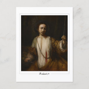 Rembrandt van Rijn #563 - Fine Art Postkarte