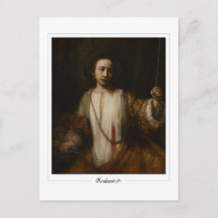 Rembrandt van Rijn #563 - Fine Art Postkarte