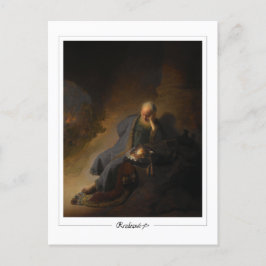 Rembrandt van Rijn #609 - Fine Art Postkarte