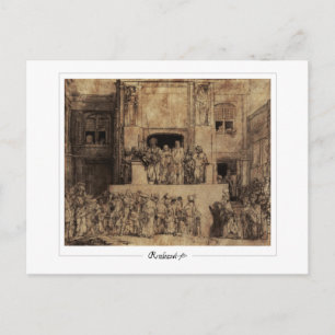 Rembrandt van Rijn #622 - Feine Kunst Postkarte
