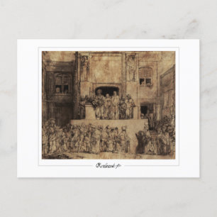 Rembrandt van Rijn #622 - Fine Art Postkarte