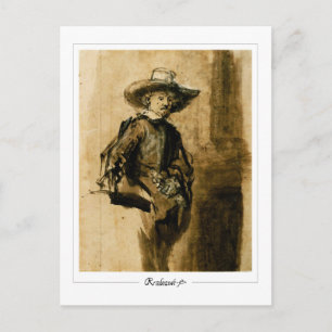 Rembrandt van Rijn #638 - Fine Art Postkarte