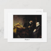 Rembrandt van Rijn #669 - Fine Art Postkarte (Vorne/Hinten)