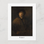 Rembrandt van Rijn #680 - Fine Art Postkarte (Vorderseite)