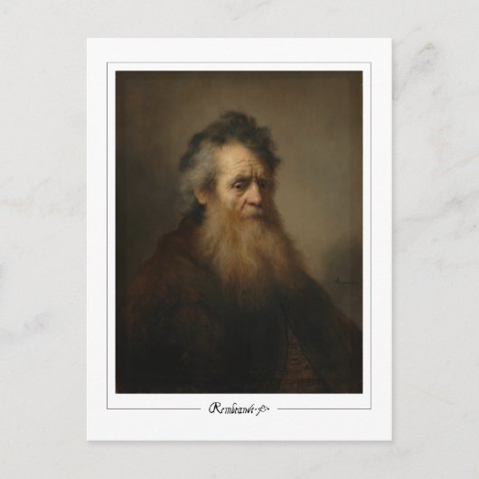 Rembrandt van Rijn #699 - Fine Art Postkarte (Vorderseite)
