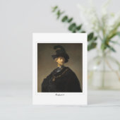 Rembrandt van Rijn #713 - Fine Art Postkarte (Stehend Vorderseite)