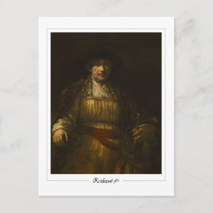 Rembrandt van Rijn #71 - Fine Art Postkarte