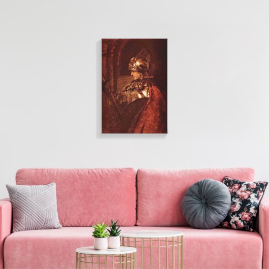 Rembrandt van Rijn - Alexander der Große Leinwanddruck (Insitu (Wohnzimmer))