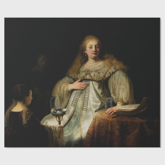 Rembrandt van Rijn Artemisia Geschenkpapier (Flach)