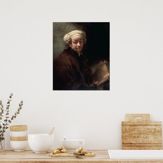 Rembrandt Van Rijn, Autoportret Poster (Küche)