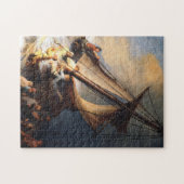 Rembrandt Van Rijn Christ im Sturm Sea Galilee Puzzle (Horizontal)