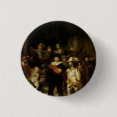 REMBRANDT VAN RIJN- das Nightwatch 1642 Button (Vorderseite)