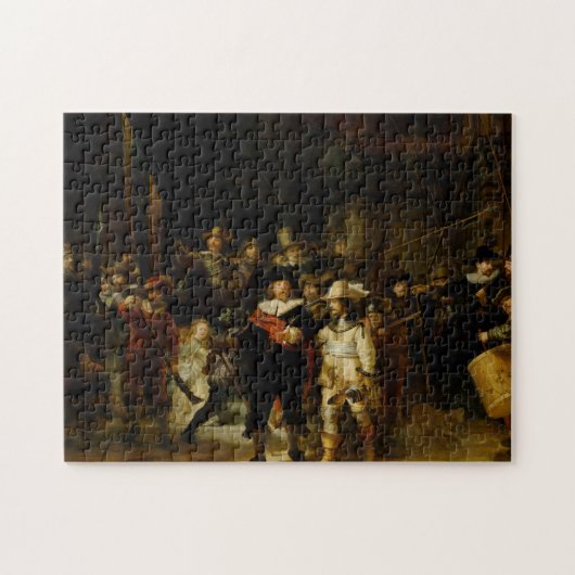 REMBRANDT VAN RIJN- das Nightwatch 1642 Puzzle (Horizontal)