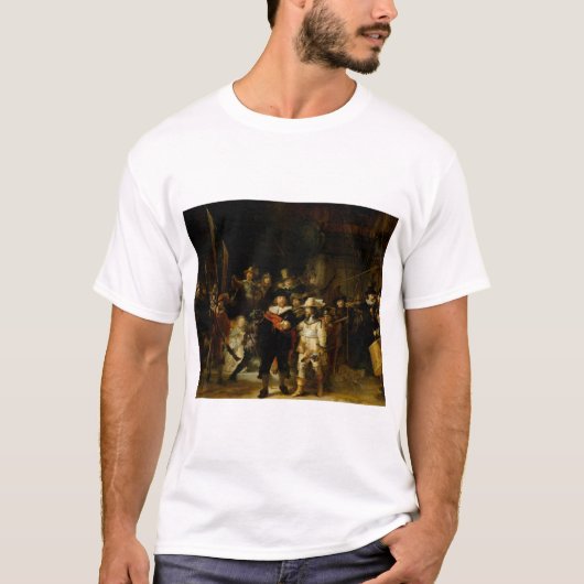 REMBRANDT VAN RIJN- das Nightwatch 1642 T-Shirt (Vorderseite)