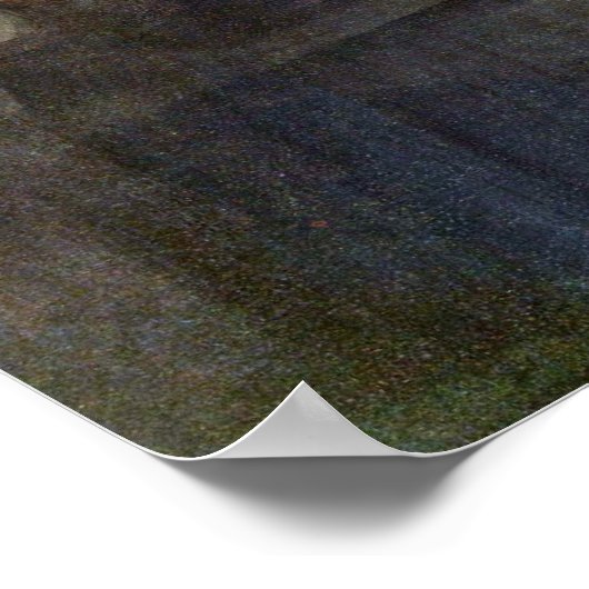 Rembrandt van Rijn - Die Erziehung von Lazarus Poster (Ecke)