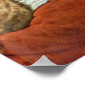 Rembrandt van Rijn - Jacob Blessing the Sons Poster (Ecke)