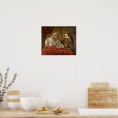 Rembrandt van Rijn - Jacob Blessing the Sons Poster (Küche)