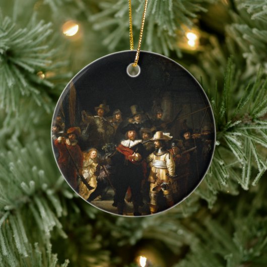 Rembrandt van Rijn Keramik Ornament (Baum)