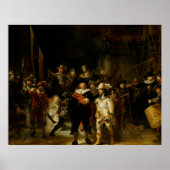 REMBRANDT VAN RIJN - The Nightwatch 1642 Poster (Vorne)