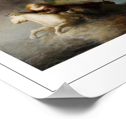 Rembrandt van Rijn Zedign Art Poster #11 (Ecke)