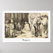 Rembrandt van Rijn Zedign Art Poster #117 (Vorne)