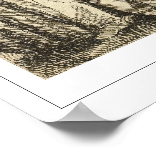 Rembrandt van Rijn Zedign Art Poster #117 (Ecke)