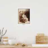 Rembrandt van Rijn Zedign Art Poster #157 (Küche)