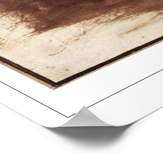 Rembrandt van Rijn Zedign Art Poster #157 (Ecke)