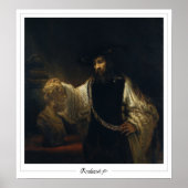 Rembrandt van Rijn Zedign Art Poster #21 (Vorne)