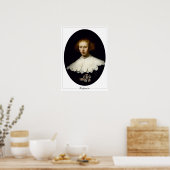 Rembrandt van Rijn Zedign Art Poster #252 (Küche)