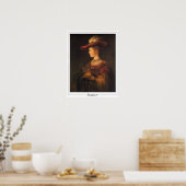 Rembrandt van Rijn Zedign Art Poster #27 (Küche)