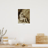 Rembrandt van Rijn Zedign Art Poster #443 (Küche)