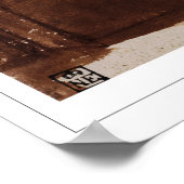 Rembrandt van Rijn Zedign Art Poster #464 (Ecke)