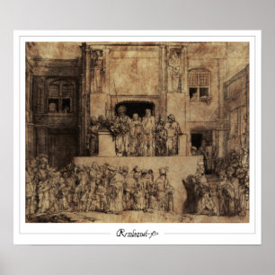 Rembrandt van Rijn Zedign Art Poster #622