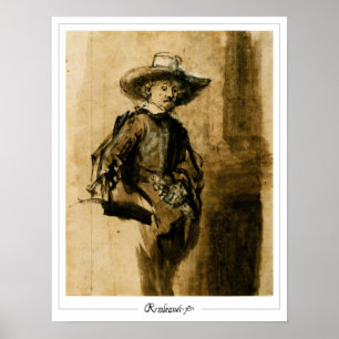 Rembrandt van Rijn Zedign Art Poster #638