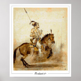 Rembrandt van Rijn Zedign Art Poster #651