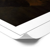 Rembrandt van Rijn Zedign Art Poster #680 (Ecke)