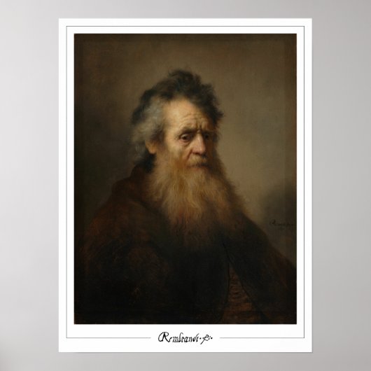 Rembrandt van Rijn Zedign Art Poster #699 (Vorne)