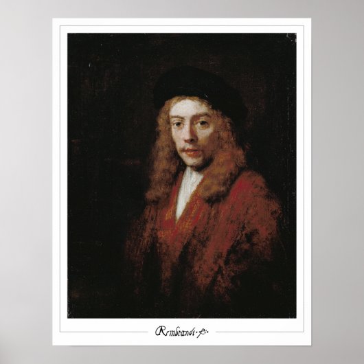 Rembrandt van Rijn Zedign Art Poster #7 (Vorne)