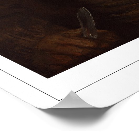 Rembrandt van Rijn Zedign Art Poster #714 (Ecke)