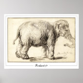 Rembrandt van Rijn Zedign Art Poster #78 (Vorne)