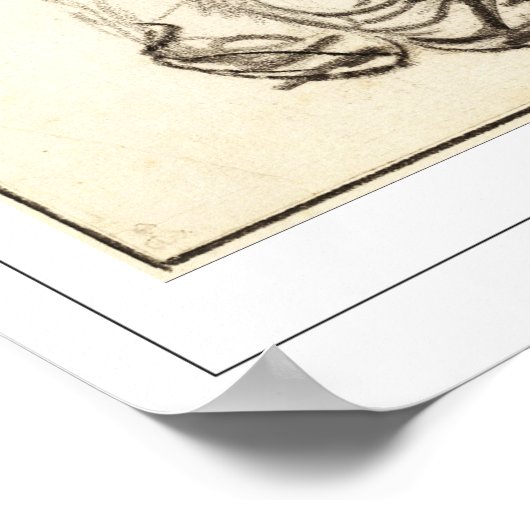 Rembrandt van Rijn Zedign Art Poster #78 (Ecke)