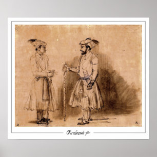 Rembrandt van Rijn Zedign Kunstposter #114 Poster