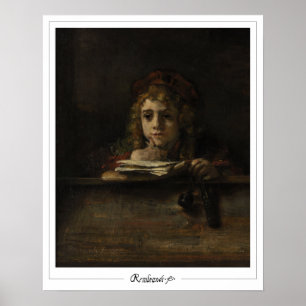 Rembrandt van Rijn Zedign Kunstposter #12 Poster